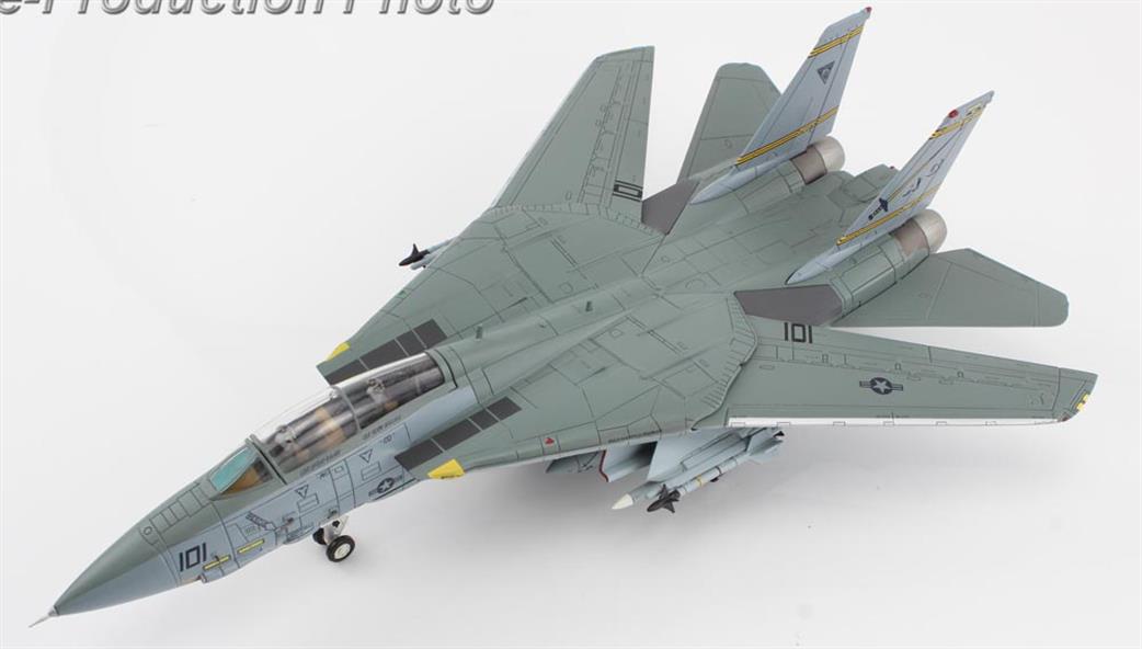 Hobby Master 1/72 HA5254 Grumman F-14B Tomcat Last Gypsy Roll VF-32 Swordsmen