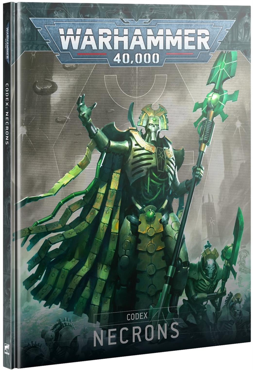 Games Workshop 60030110008 Necrons Hardback 40K Codex 10th Edition Book