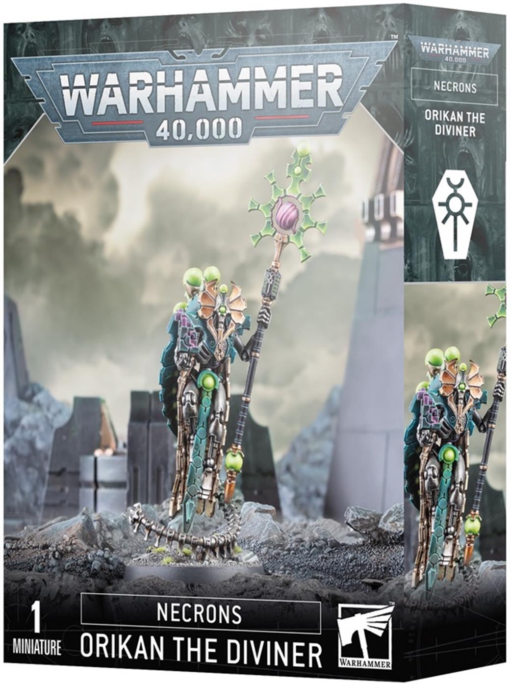 Games Workshop 28mm 49-67 Necrons Orikan The Diviner