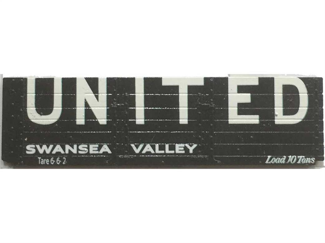 Slaters Plastikard O Gauge 7036U United Collieries Co Swansea Valley 6 Plank End Door Wagon Kit