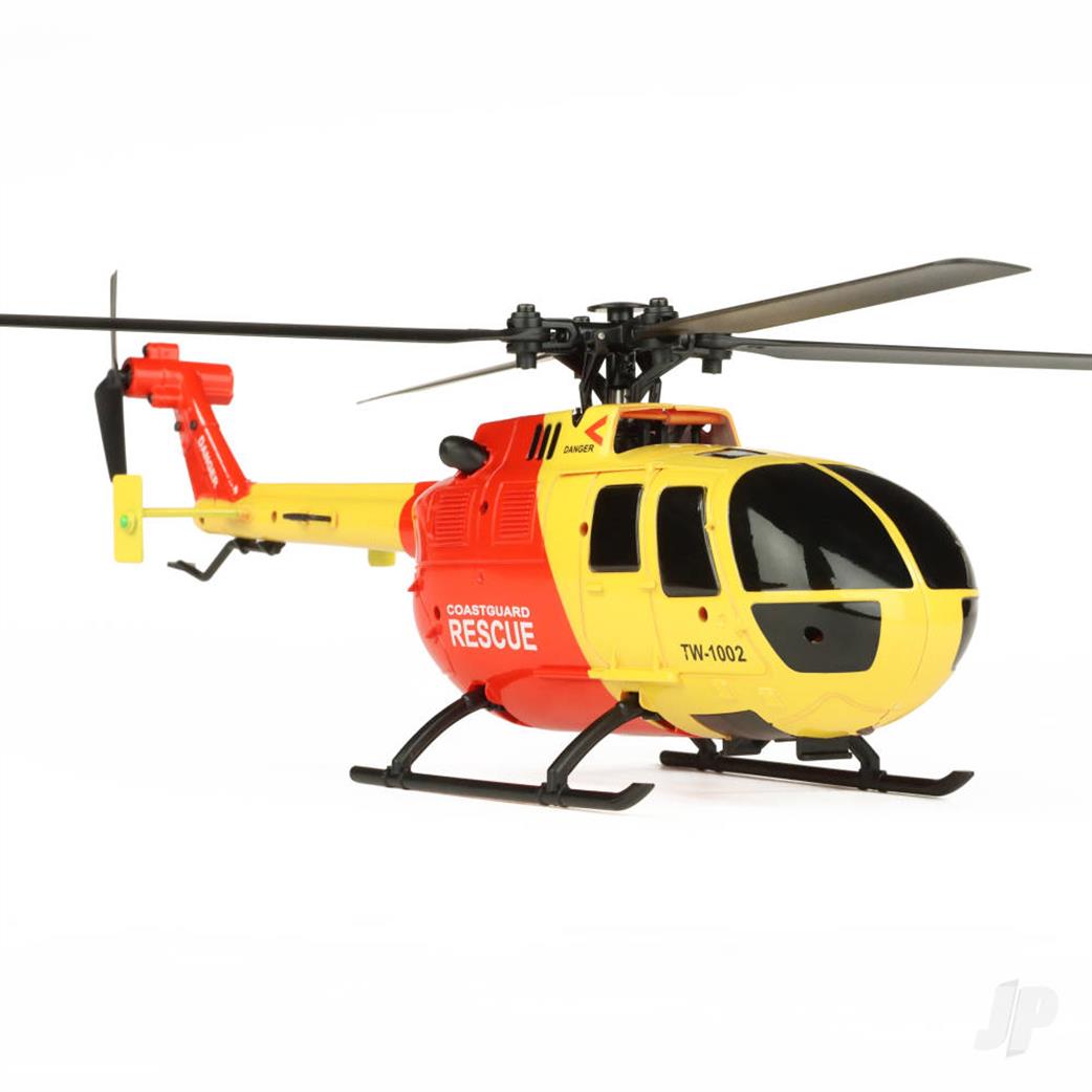 Perkins  TWST1002YR Twister BO-105 Scale 250 Flybarless Radio Controlled Helicopter