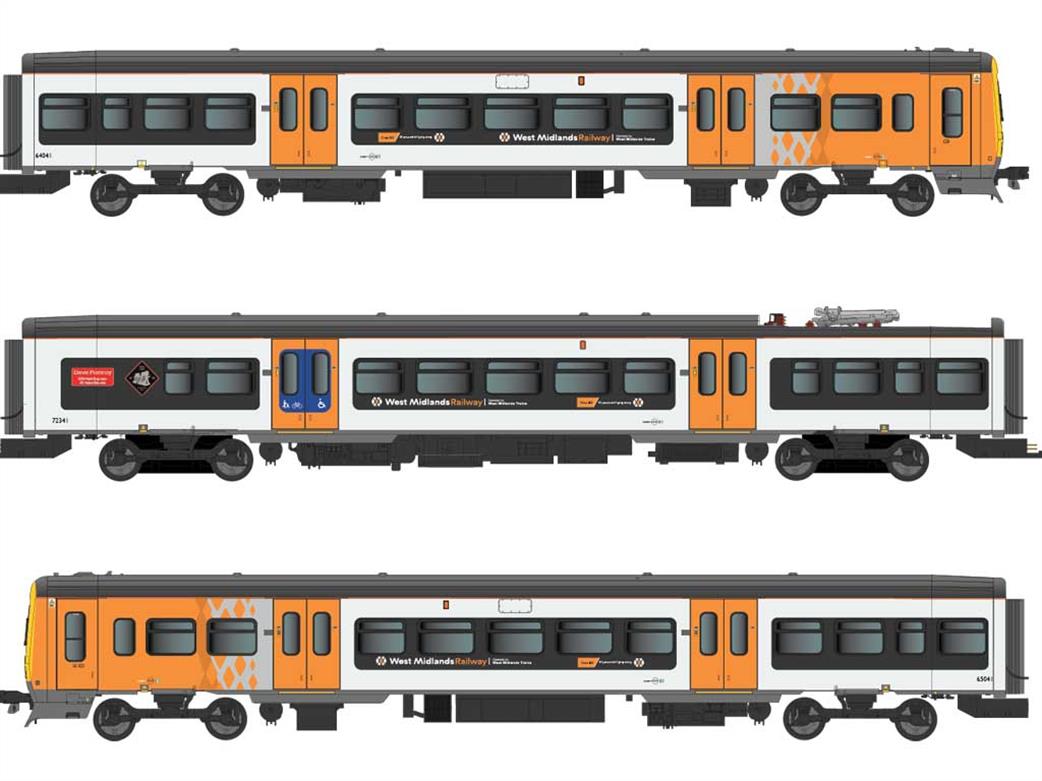 Dapol OO 4D-323-005S West Midlands 323241 Class 323 3 Car Electric Multiple Unit DCC Sound