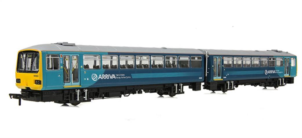 Bachmann EFE Rail OO E83023 Arriva Trains Wales 143624 Class 143 2-Car Pacer Railbus