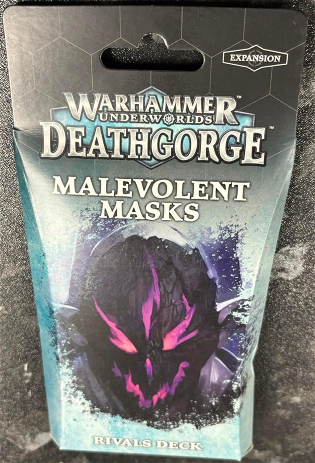 Games Workshop  109-31 Deathgorge Malevolent Masks Rivals Deck, Warhammer Underworlds