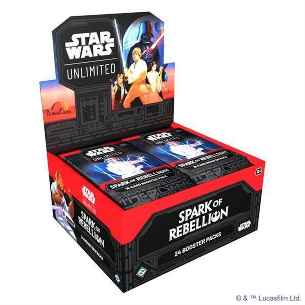 Fantasy Flight Games  SWH0101 Star Wars Unlimited Spark of Rebellion Booster