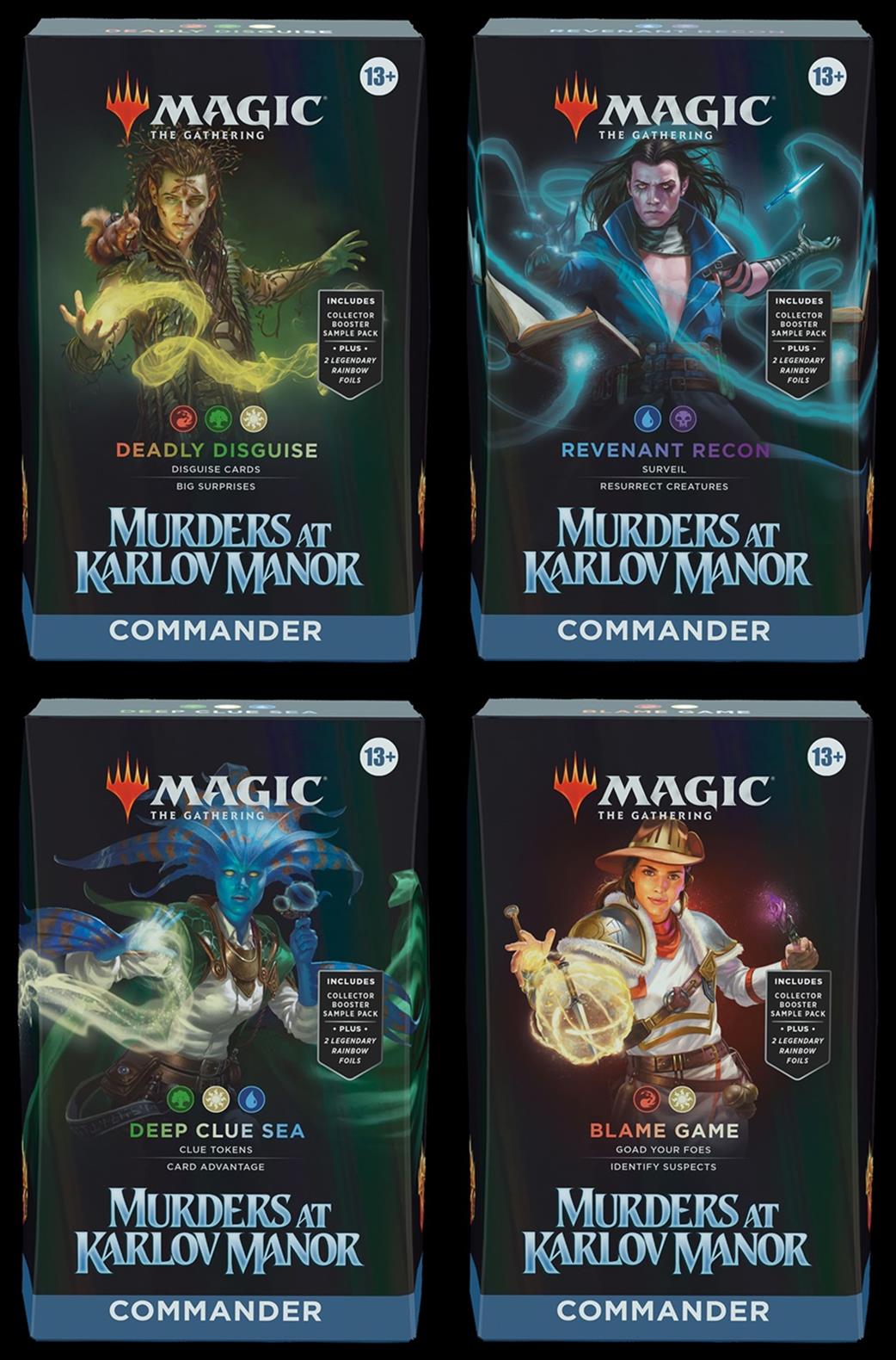 Wizards  D30270001 MTG Murders at Karlov Manor Commander Deck