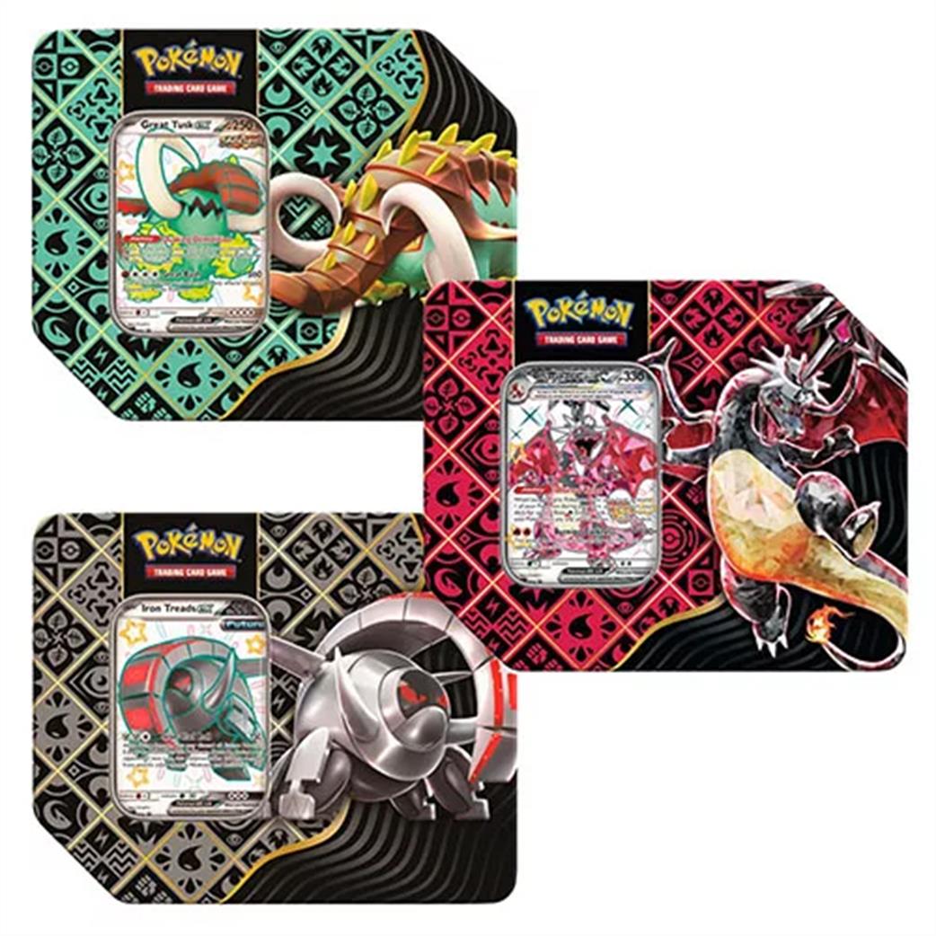 Nintendo  210-85624 Pokemon Paldean Fates 5 Booster Tin