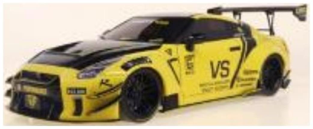 Solido 1/18 1805809 NISSAN GT-R (R35) W/LIBERTY WALK Body Kit 2.0 Yellow 2020