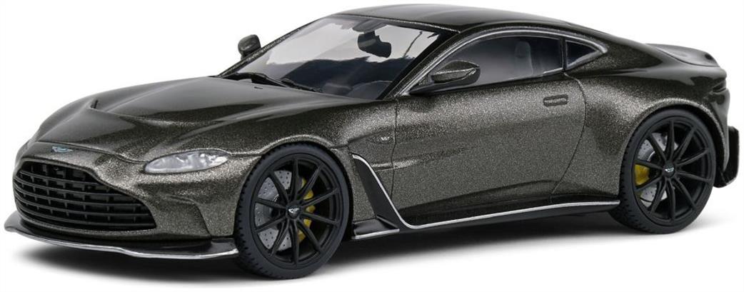 Solido 1/43 4314102 Aston Martin Vantage V12 Grey Diecast Model