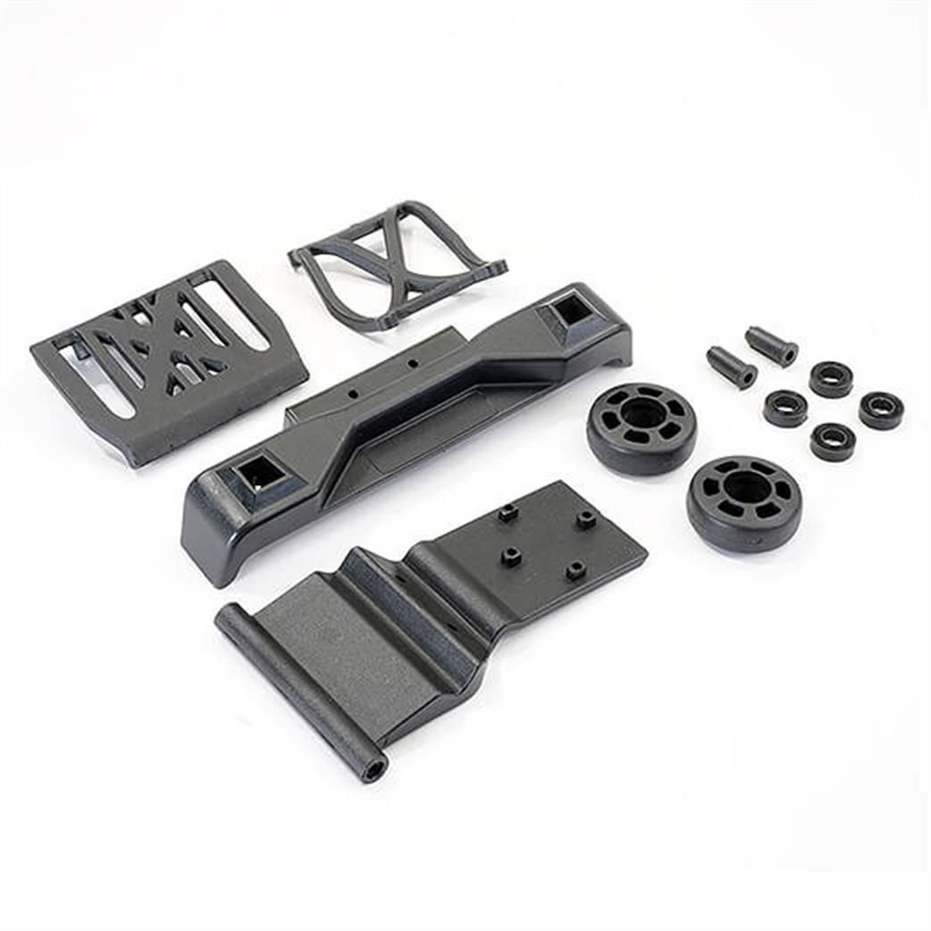 FTX  FTX10220 Ramraider Rear Bumper & Wheelie Bar Set