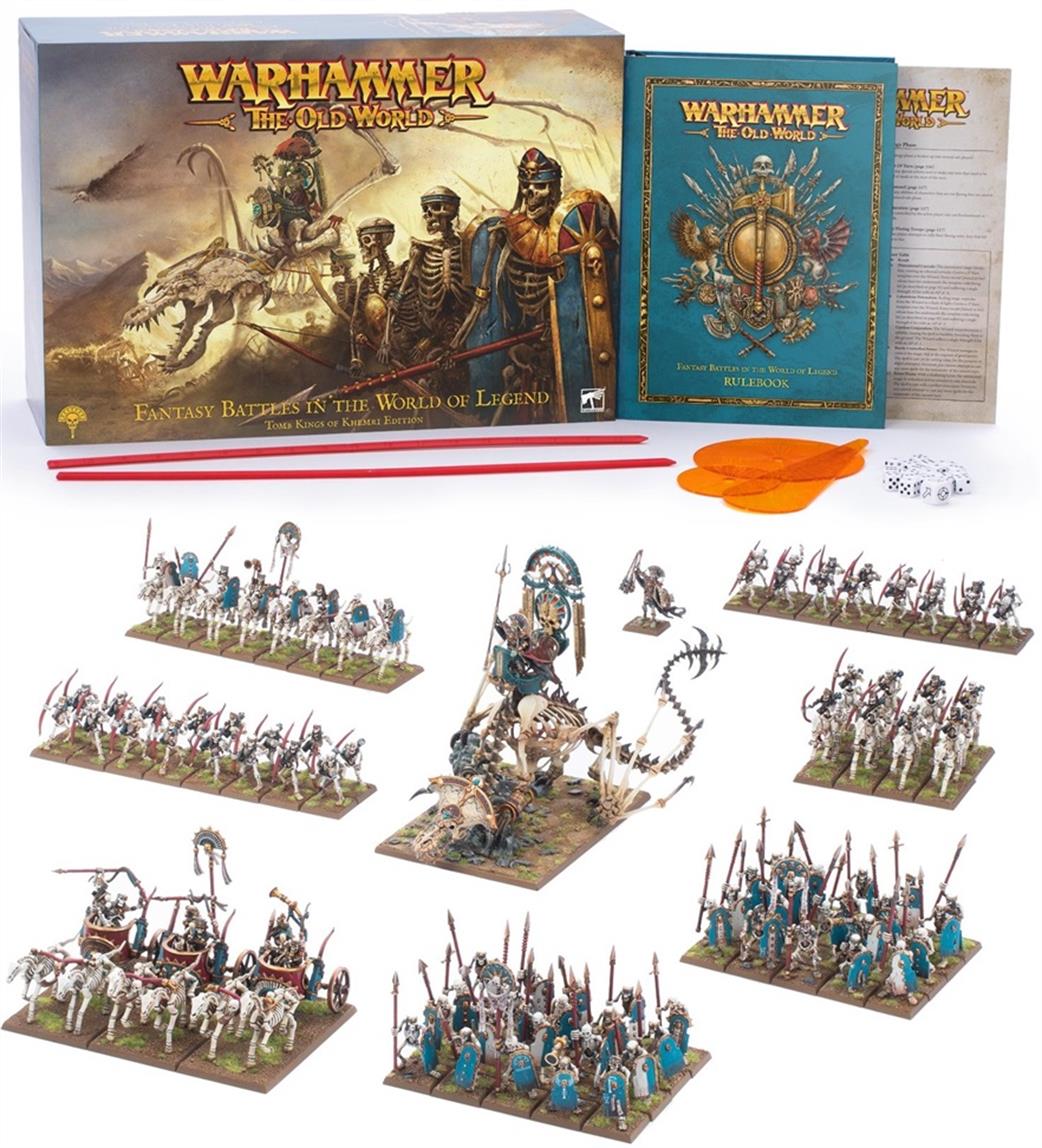 Games Workshop 07-01 Warhammer The Old World Tomb Kings of Khemri Core Set