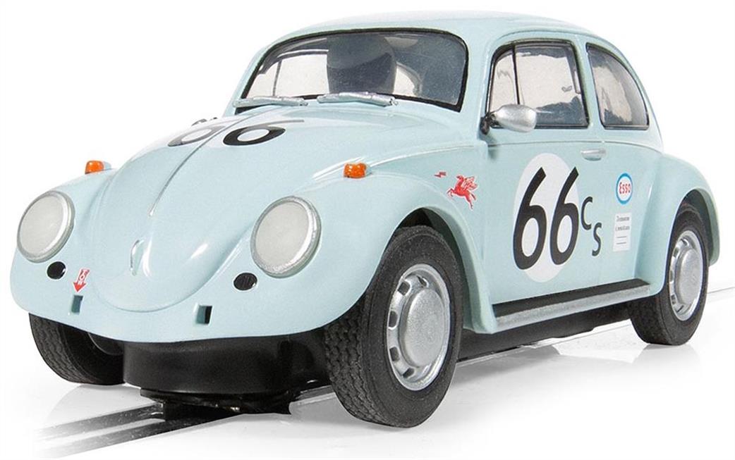 Scalextric 1/32 C4498 Volkswagon Beetle Blue 66 Slot Car Model