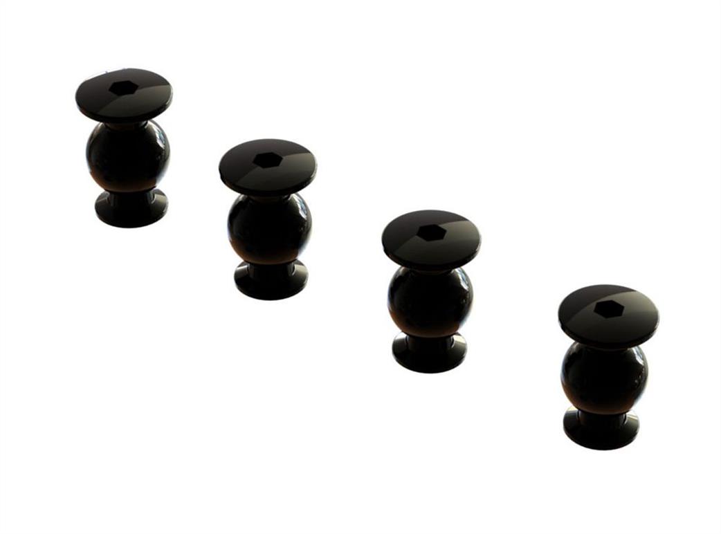 Arrma ARA330554 ball M3x8x12mm Pack of 4