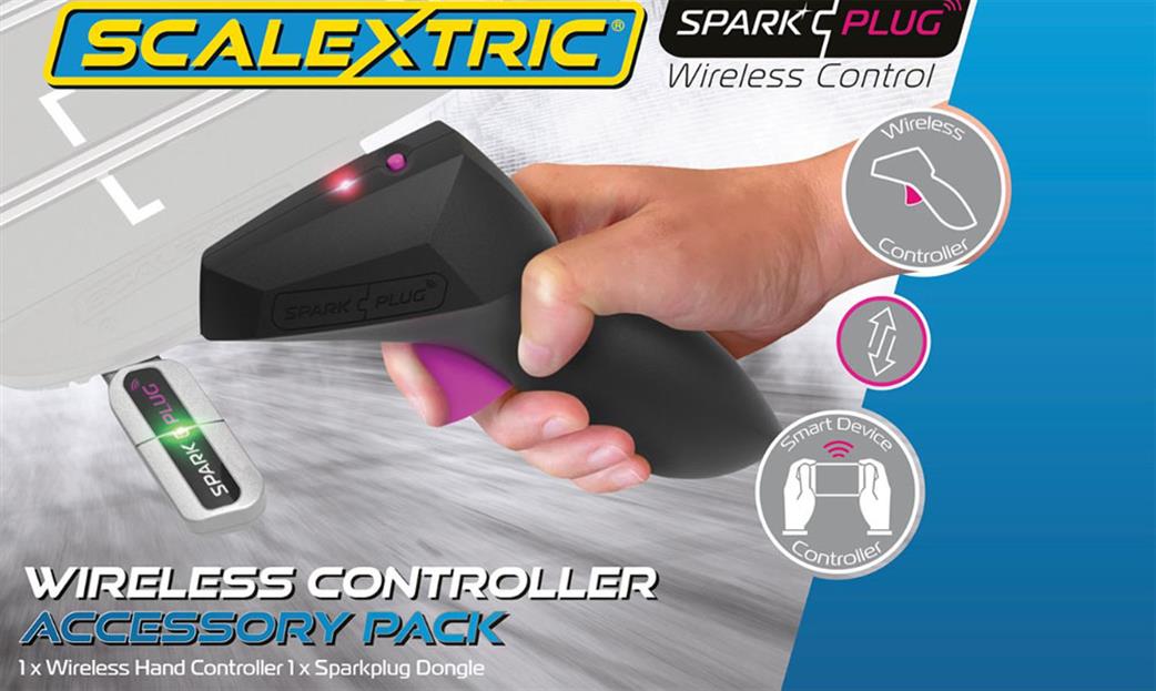 Scalextric  C8336 Sparkplug Wireless Hand Controller