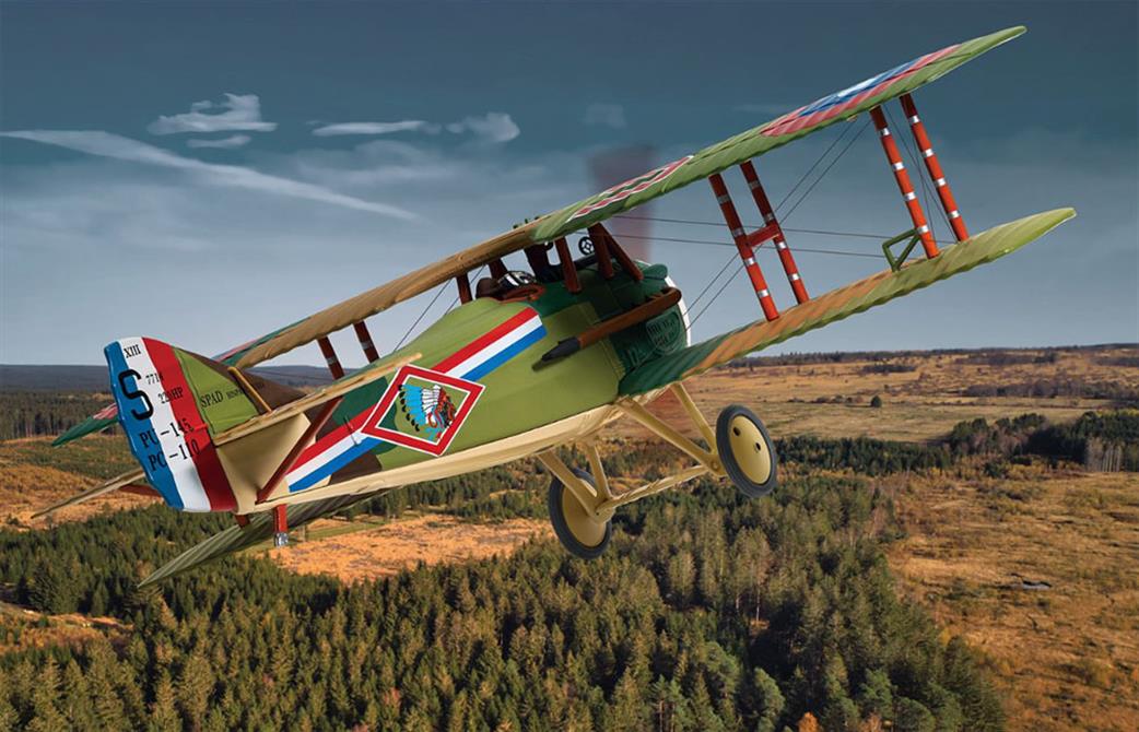 Corgi 1/48 AA37910 SPAD S.XIII, S.7714, Captain Robert Soubiran, O.C 103rd Aero Squadron USAS, France, November 1918