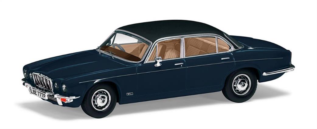 Corgi 1/43 VA13906 Jaguar XJ6 Series 2 Dark Blue Diecast Car Model