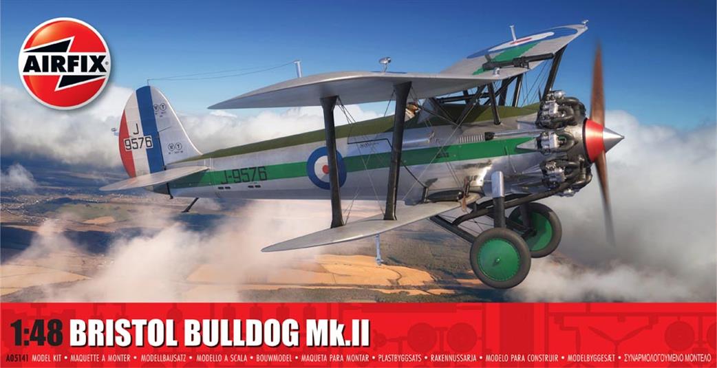 Airfix 1/48 A05141 Bristol Bulldog MK II Aircraft Kit