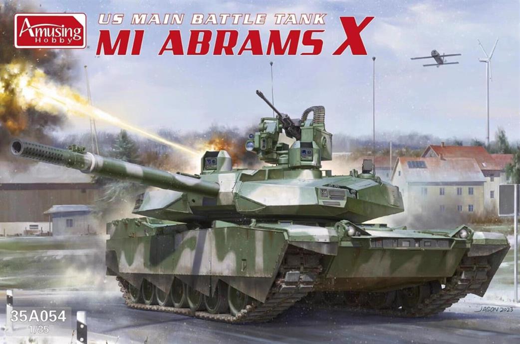 Amusing Hobby 1/35 35A054 M1 Abrams X