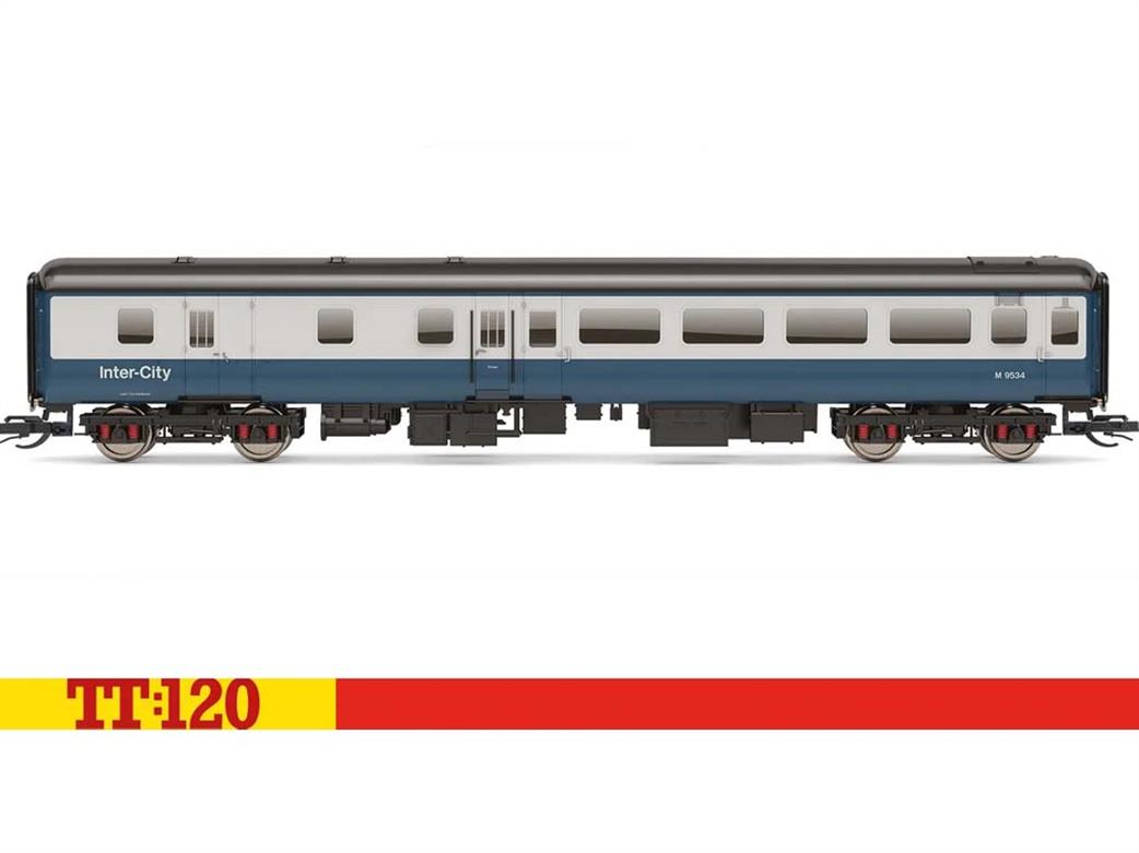 Hornby TT:120 TT4019 BR InterCity Mk2F BSO Brake Standard Class Coach 9519 Blue & Grey