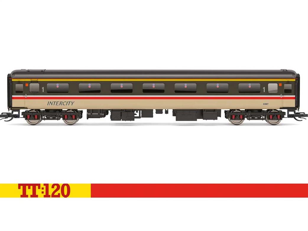 Hornby TT:120 TT4021 BR InterCity Mk2F FO First Class Coach 3345 InterCity Executive