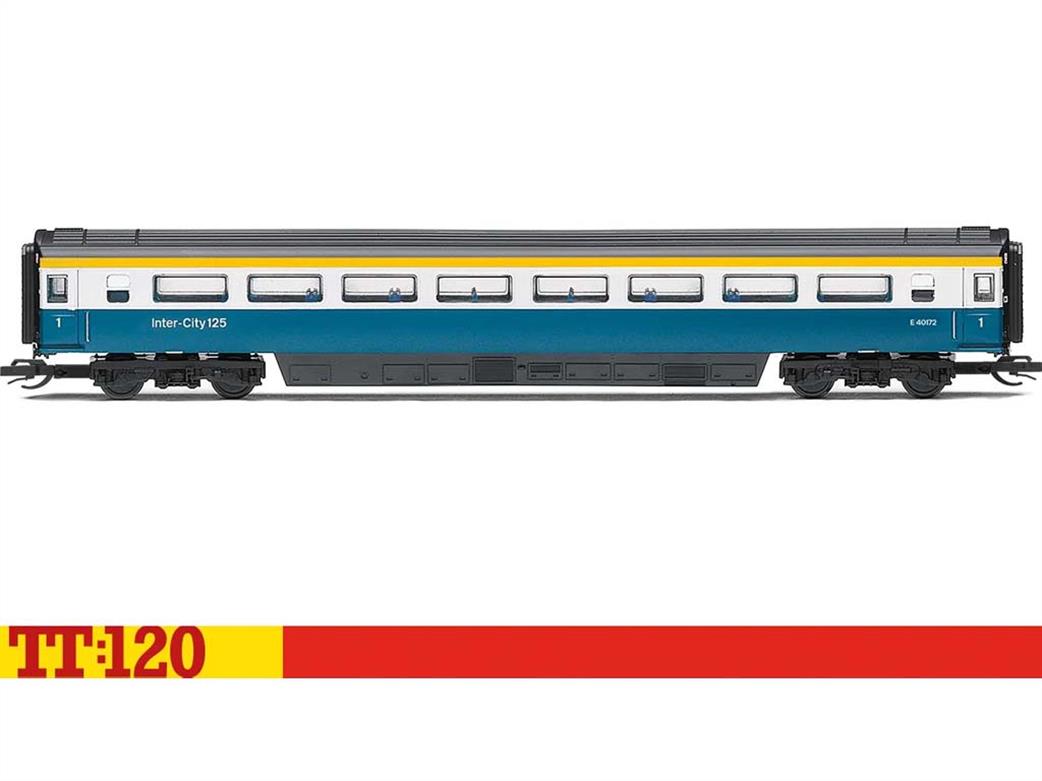 Hornby TT:120 TT4025A BR InterCity 125 HST Mk3 TFO First Class Coach E41072 Blue & Grey