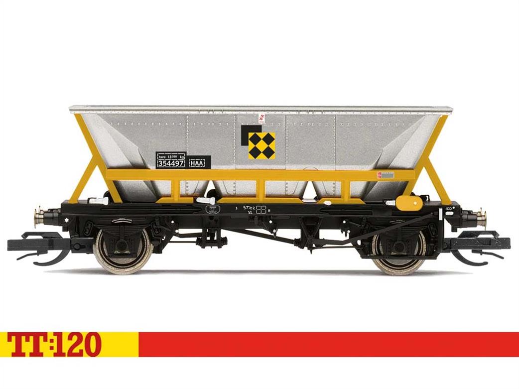 Hornby TT:120 TT6014A BR Railfreight Coal 35-tonne glw HAA MGR Coal ...