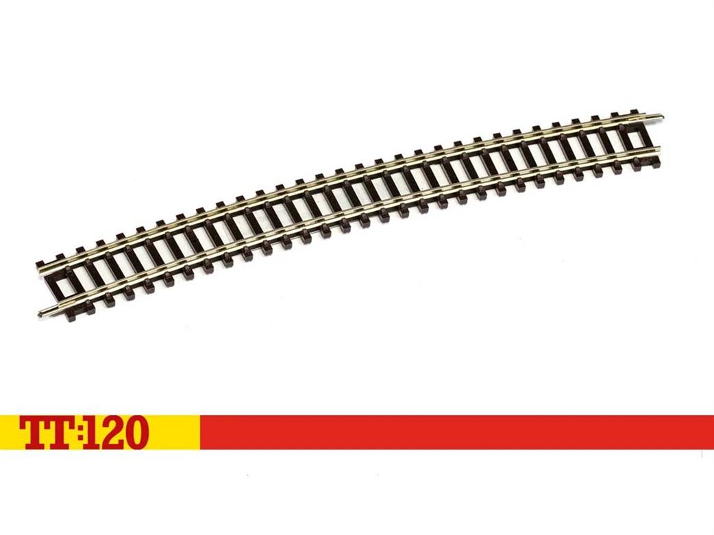 Hornby TT:120 TT8007 Curve 6th Radius 640mm 15 degrees