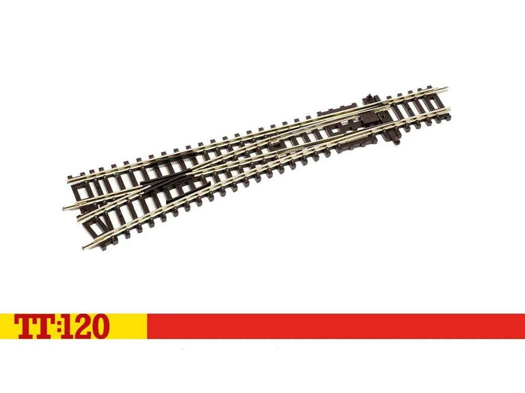 Hornby TT:120 TT8008 Left Hand Point 166mm 6th radius 15 degrees