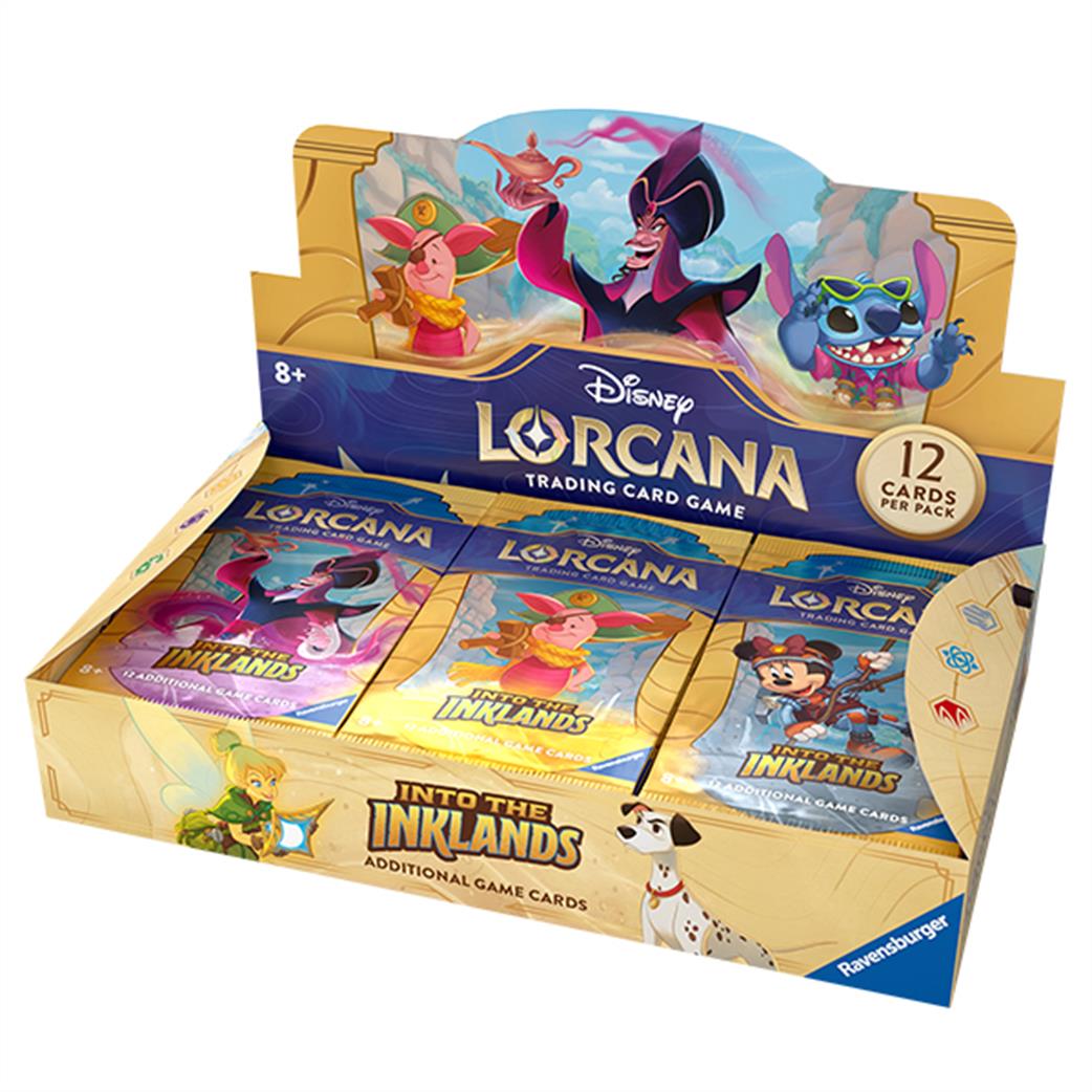 Ravensburger  11098286 Disney Lorcana Into The Inklands Booster