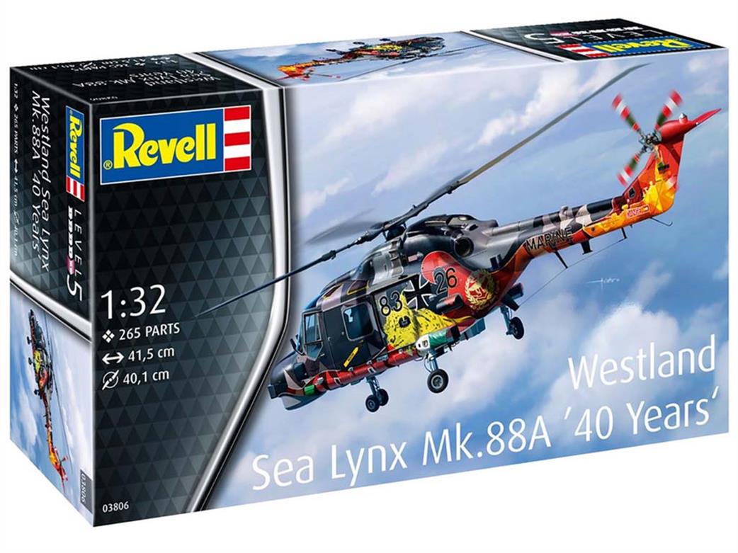 Revell 1/32 03806 Westland Sea Lynx Special Paintwork Kit