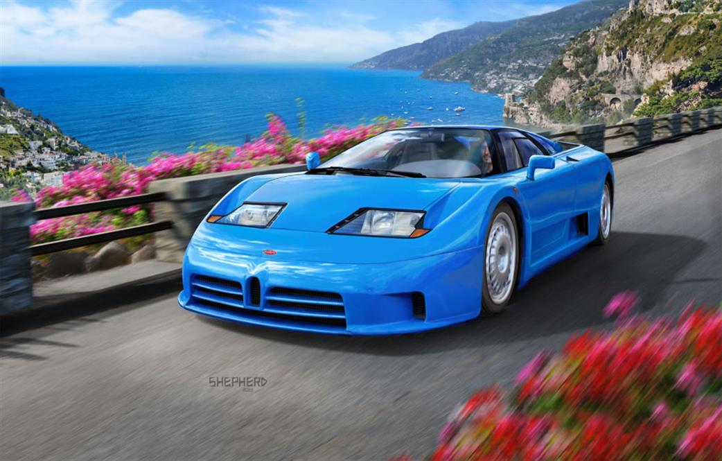 Revell 1/24 07353 Bugatti EB110 Car Kit