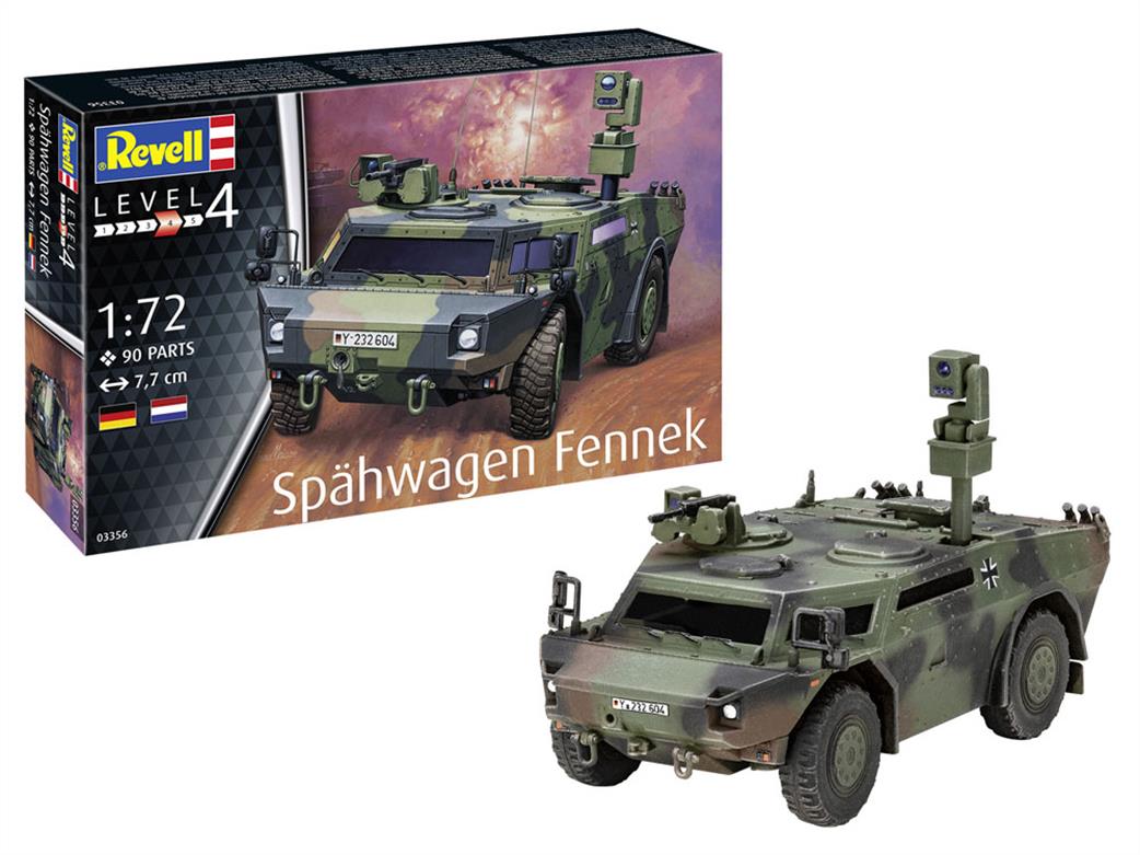 Revell 1/72 03356 German Spahwagen Fennek Plastic Kit