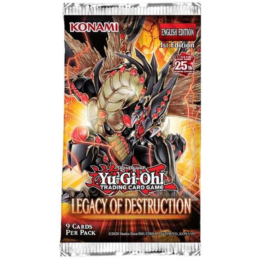 Konami  184721 Yu-Gi-Oh! Legacy of Destruction Booster