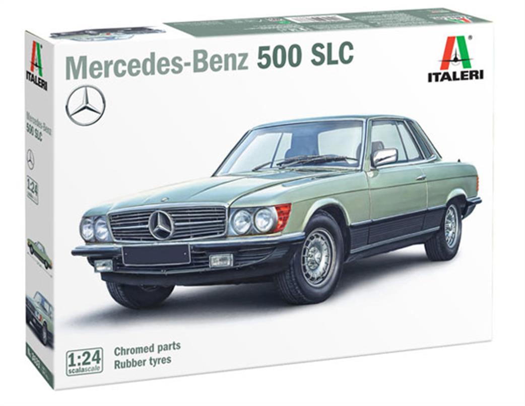 Italeri 1/24 3633 Mercedes Benz 500 SLC Car Kit