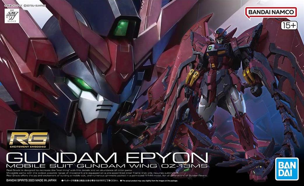 Bandai 1/144 91406 RG GUNDAM EPYON Mobile Suit Wing OZ-13MS Kit