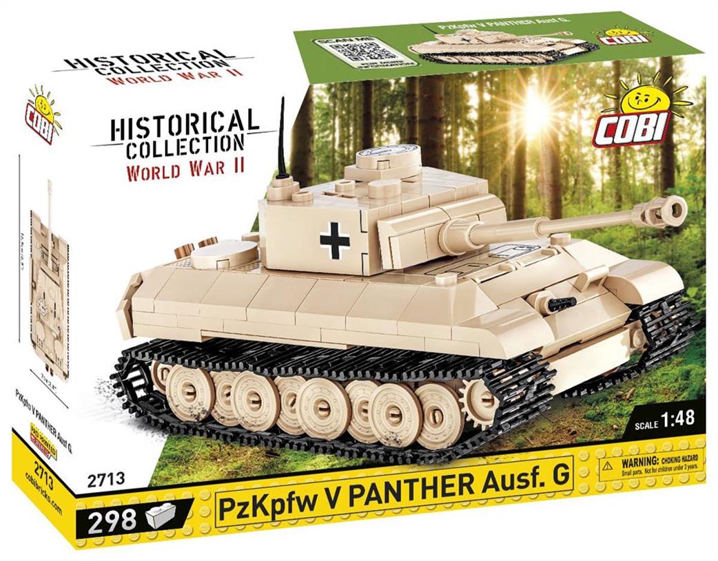 Cobi 1/48 2713 Panzer V Panther Ausf.G Block Model