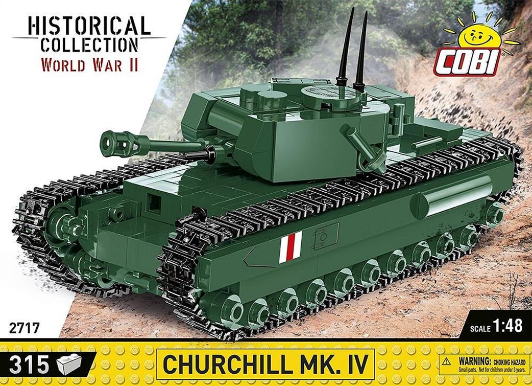 Cobi 1/48 2717 Churchill MK.IV Block Model