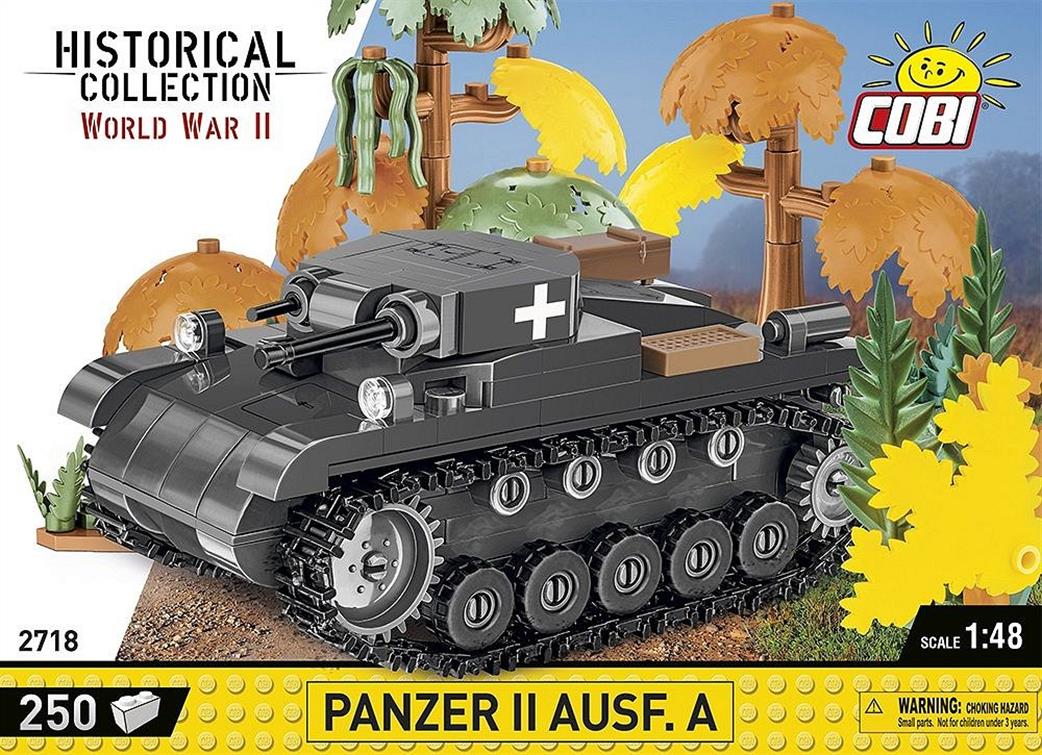 Cobi 1/48 2718 Panzer II Ausf.A Block Model