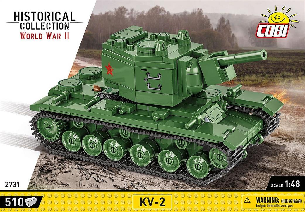 Cobi 1/48 2731 KV-2 Block Model