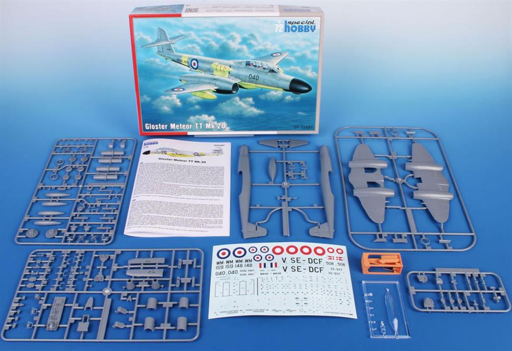 Special Hobby 1/72 SH72487 Gloster Meteor TT MK.20