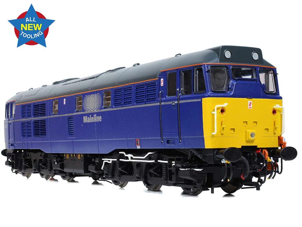 Bachmann OO 35-830 BR 31435 ETS Class 31/4 Brush Type 2 Diesel Locomotive Mainline Freight Blue