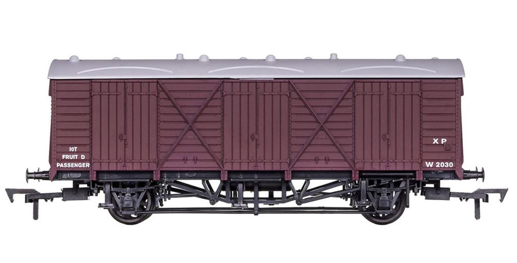 Dapol OO 4F-014-049 BR W2030 GWR Design Fruit D Express Fruit Van Maroon