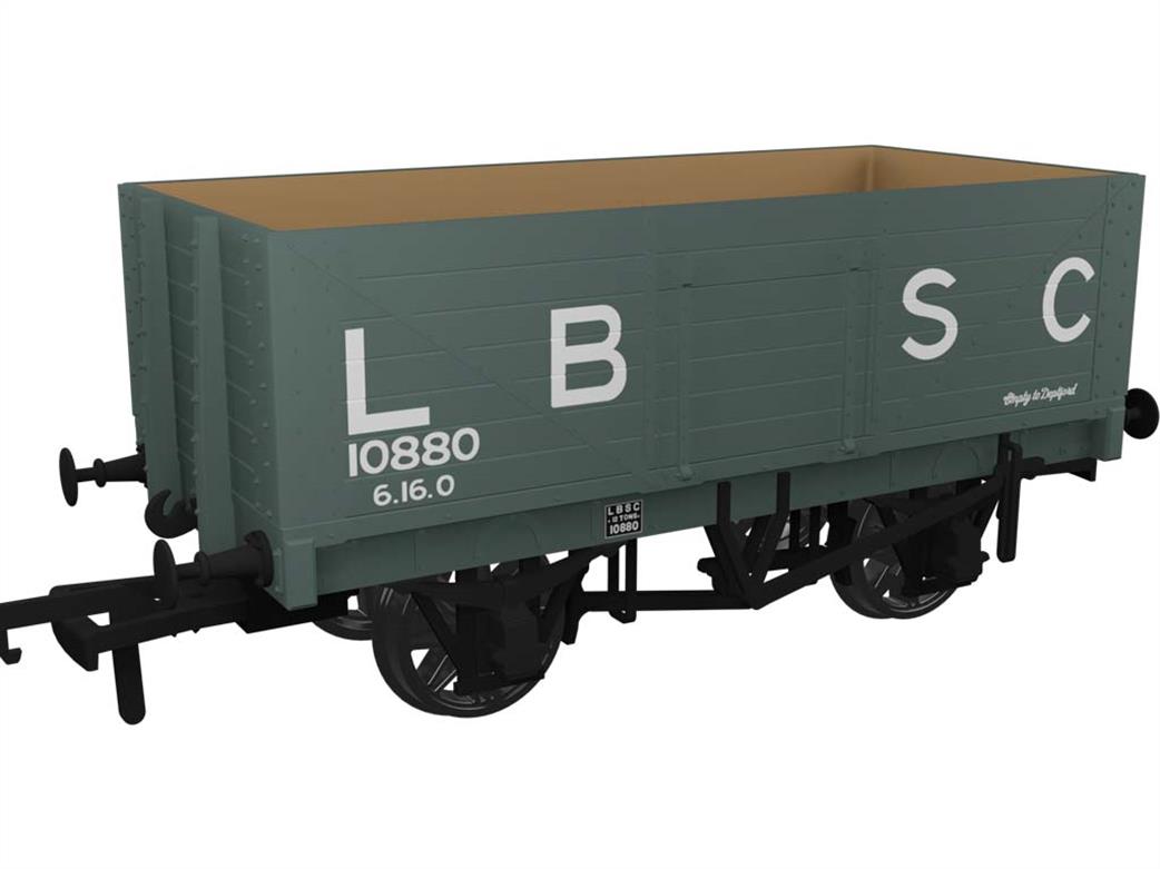 Rapido Trains OO 967407 LB&SCR 10880 RCH 1907 Type 7 Plank Open Wagon