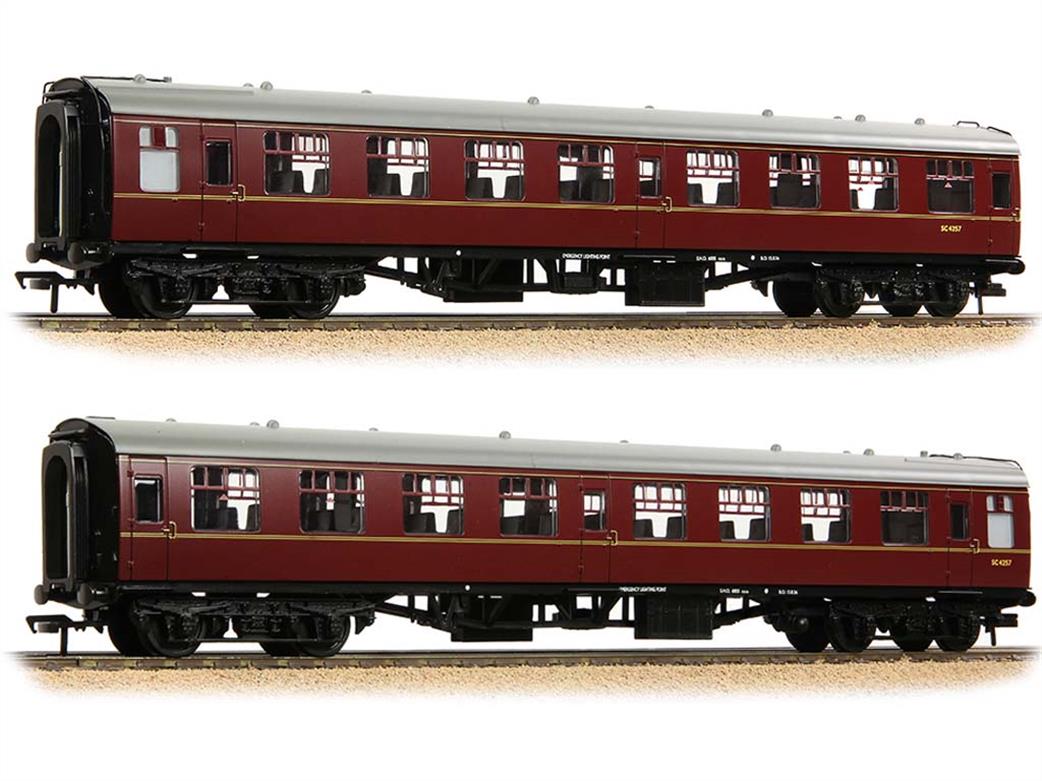 Bachmann OO 39-060 BR Mk1 TSO Second Class Open Coach Maroon