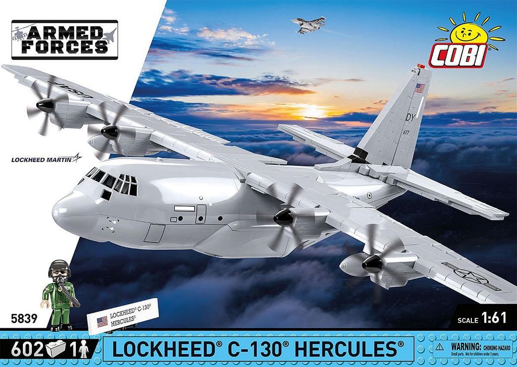 Cobi 1/59 5839 Lockheed C-130J Hercules Block Model