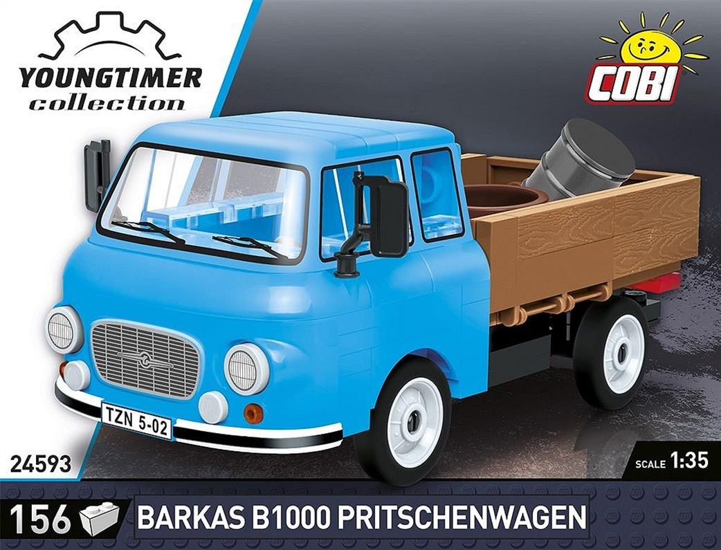 Cobi 1/35 24593 Barkas B1000 Pritschenwagen Block Model