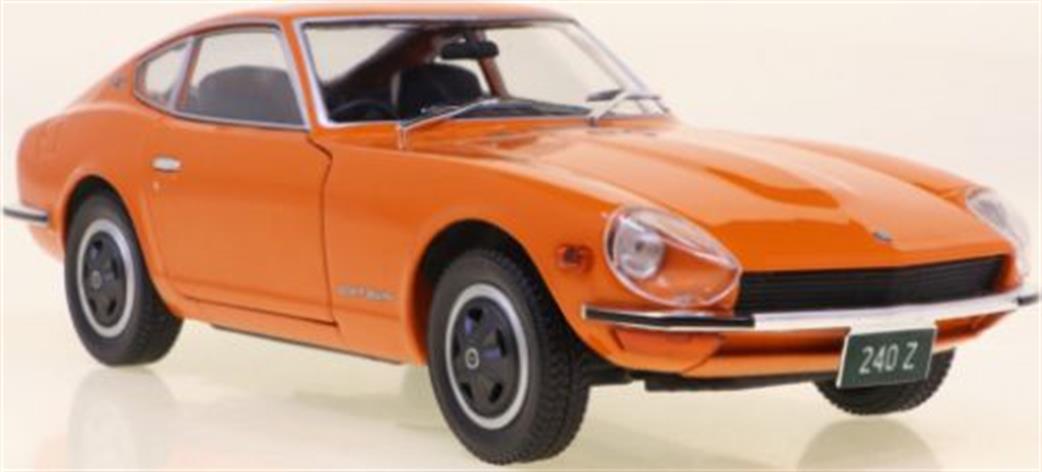 Whitebox 1/24 124198 Datsun 240 Z Orange RHD 1969 Diecast Model