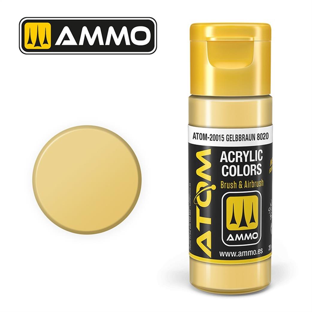 Ammo of Mig Jimenez  ATOM-20015 Atom Color Jade Green 20ml Acrylic Paint