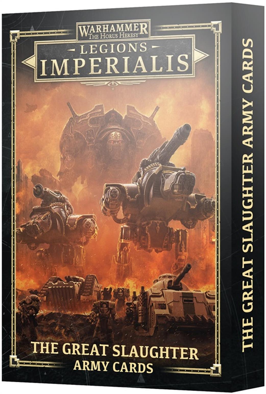 Games Workshop  03-58 Legions Imperialis The Great Slaughter Army Cards