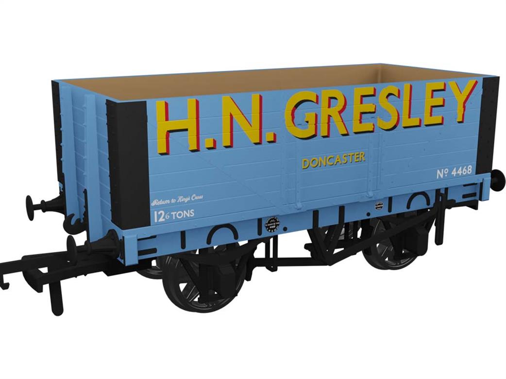 Rapido Trains OO 967809 I. W. Baldwin No.15 7 Plank Open Wagon